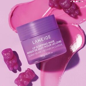 LANEIGE Lip Sleeping Mask Intense Hydration with Vitamin C Gummy Bear 0.70oz NEW